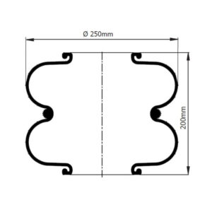 INS.ASP.0032 Convoluted Air Spring