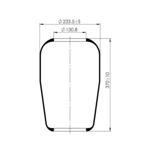 INS.ASP.0111 Air spring, without piston