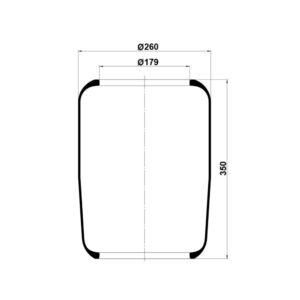 INS.ASP.0259 Air spring, without piston