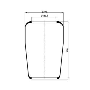 INS.ASP.0147 Air spring, without piston