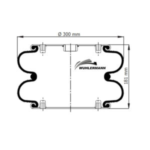 INS.ASP.0133 Convoluted Air Spring