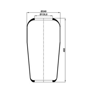 INS.ASP.0279 Air spring, without piston