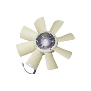 Fan with clutch