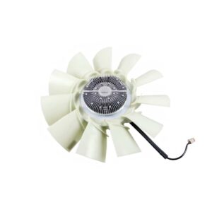 Fan with clutch