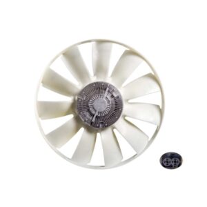 Fan with clutch