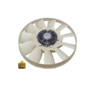 Fan with clutch