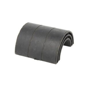 Bushing half, stabilizer