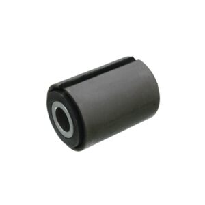 Rubber bushing, leaf spring